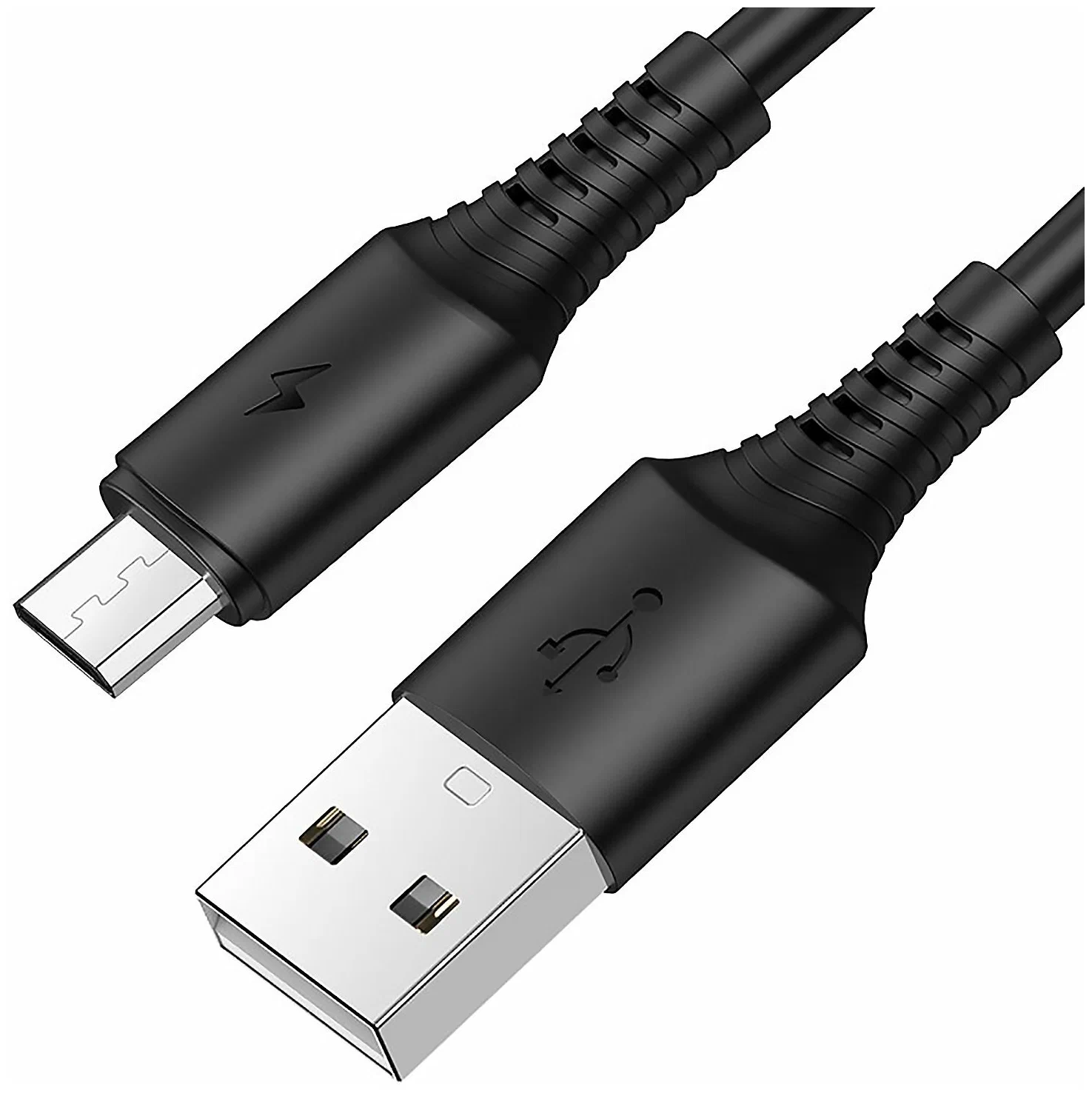 Кабель 1м USB (A) - micro USB BX47 | Магазин канцтоваров и игрушек Львёнок